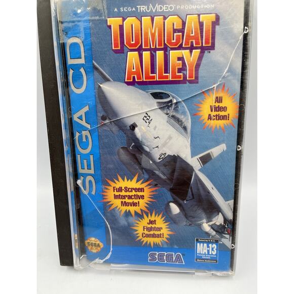 Tomcat Alley (Sega CD, 1994) Complete - Picture 1 of 8